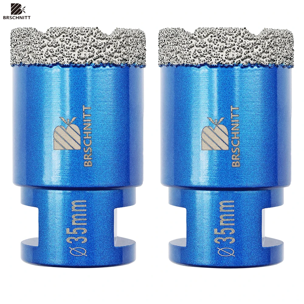 BRSCHNIT Diamond Drill Core Bit Drill 6-150mm 1Pc Diamond Drill Bit Hole Saw for Granite Porcelain Ceramic Drill Tile Cutter