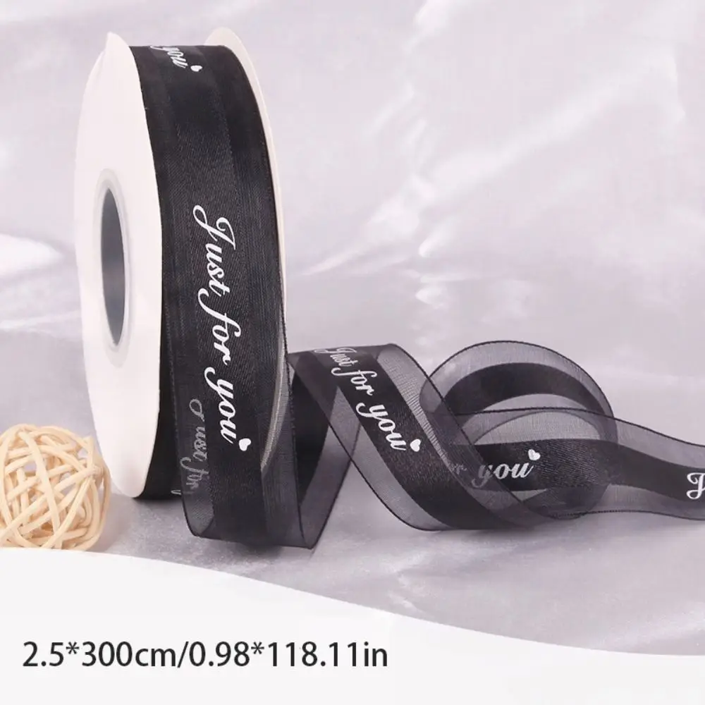 New Polyester Ribbons Flower Packaging Party Decorations Sewing Fabric Bow DIY Solid Color Gift Packaging Ribbons