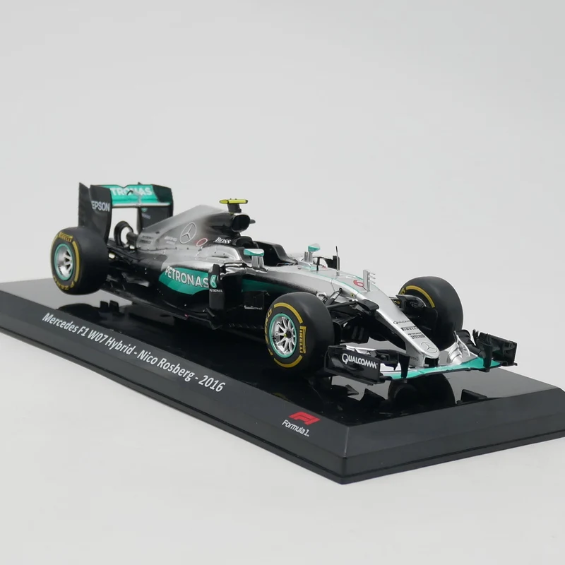 

Ixo 1:24 Scale Diecast Alloy Mercedes W07 Hybrid Nico Rosberg 2016 F1 Toys Cars Model Classic Adult Gift Souvenir Static Display