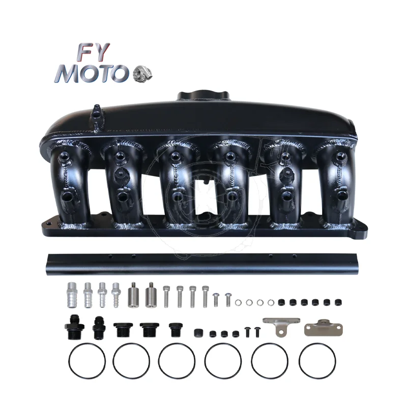 For N54  W/ Fuel Rail For E90 For E91 Tig Welded Intake Manifold With Port Injection