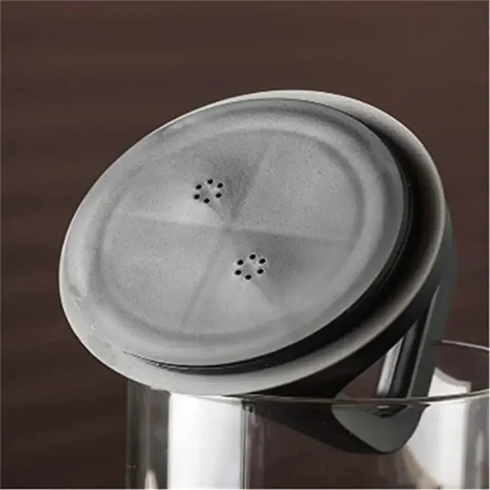 1pc Sealed Coffee Cans transparent Glass Container Coffee Bean Jars  Fresh Keeping Tank Moisture Proof Storage Grain Flour Jars