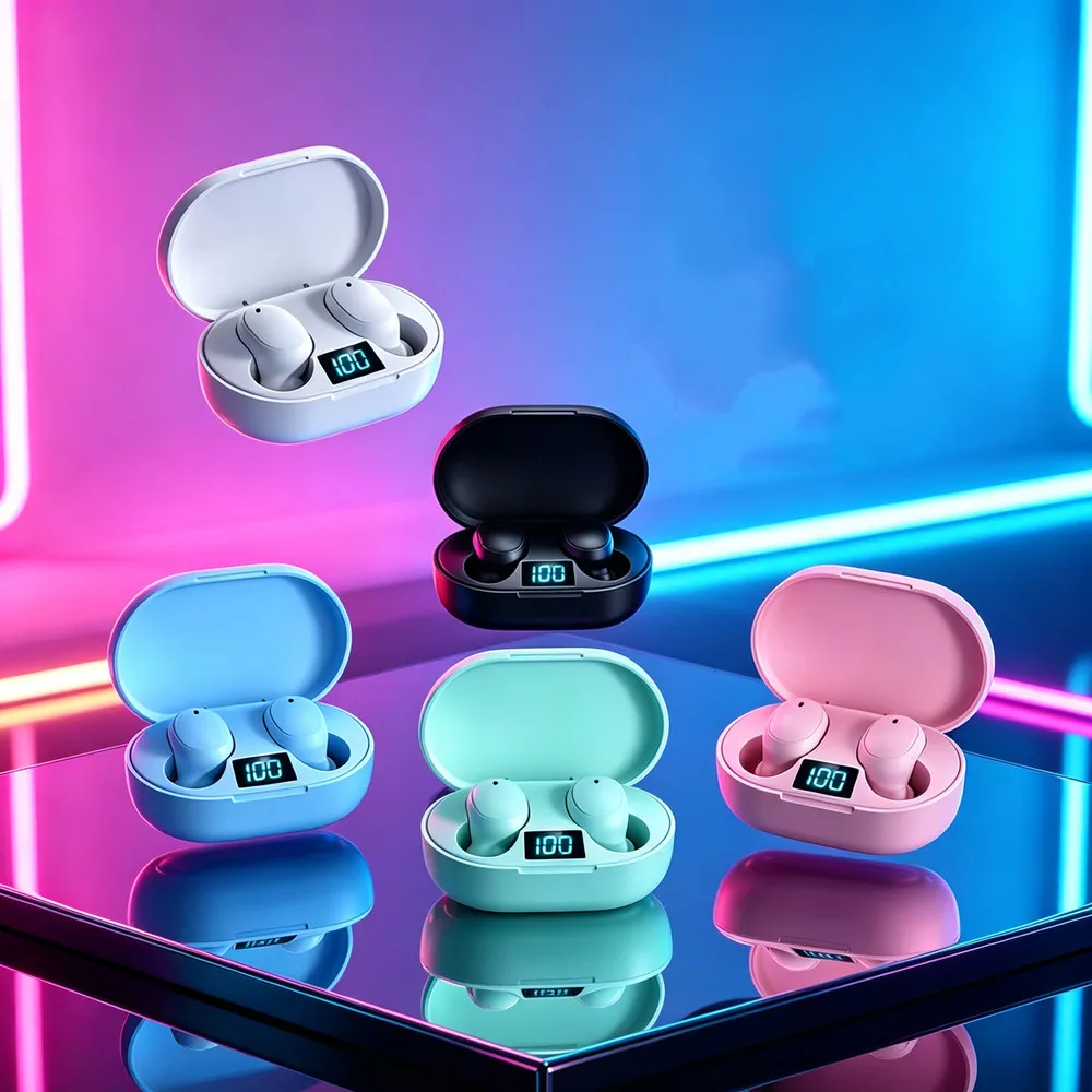 Écouteurs sans fil Bluetooth, casque de sport avec contrôle du son, microphone, écouteurs musicaux, fonctionnent sur tous les smartphones