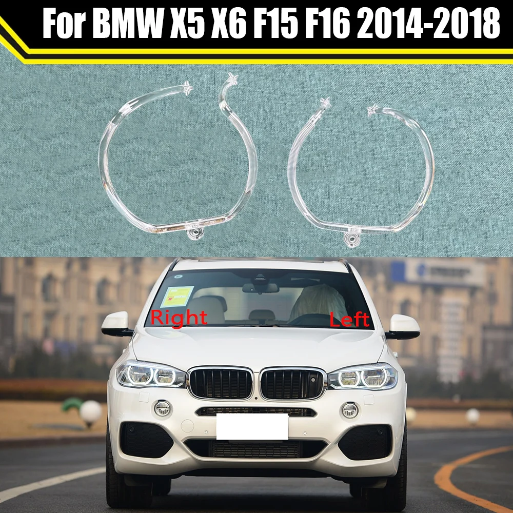 

For BMW X5 X6 F15 F16 2014-2018 DRL Headlight Light Guide Strip Daytime Running Light Tube Daily Car Head Lamp Emitting Tube