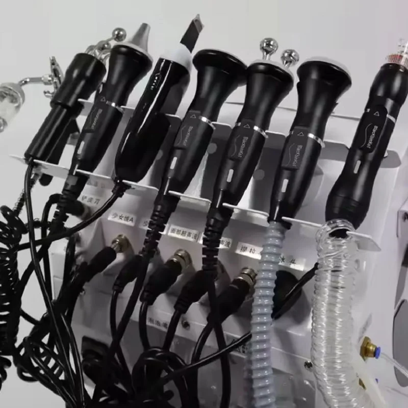 Home Use Beauty Spa Equipment Deep Facial Cleanser Face Massager Oxygen Facial Machine for Beauty Spa