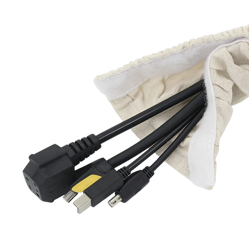 Linen Fabric Wire Rope Sleeve 4/6 Inch Chandelier Chain Cover, Reusable Hook & Loop Cable Cord Management Organizer