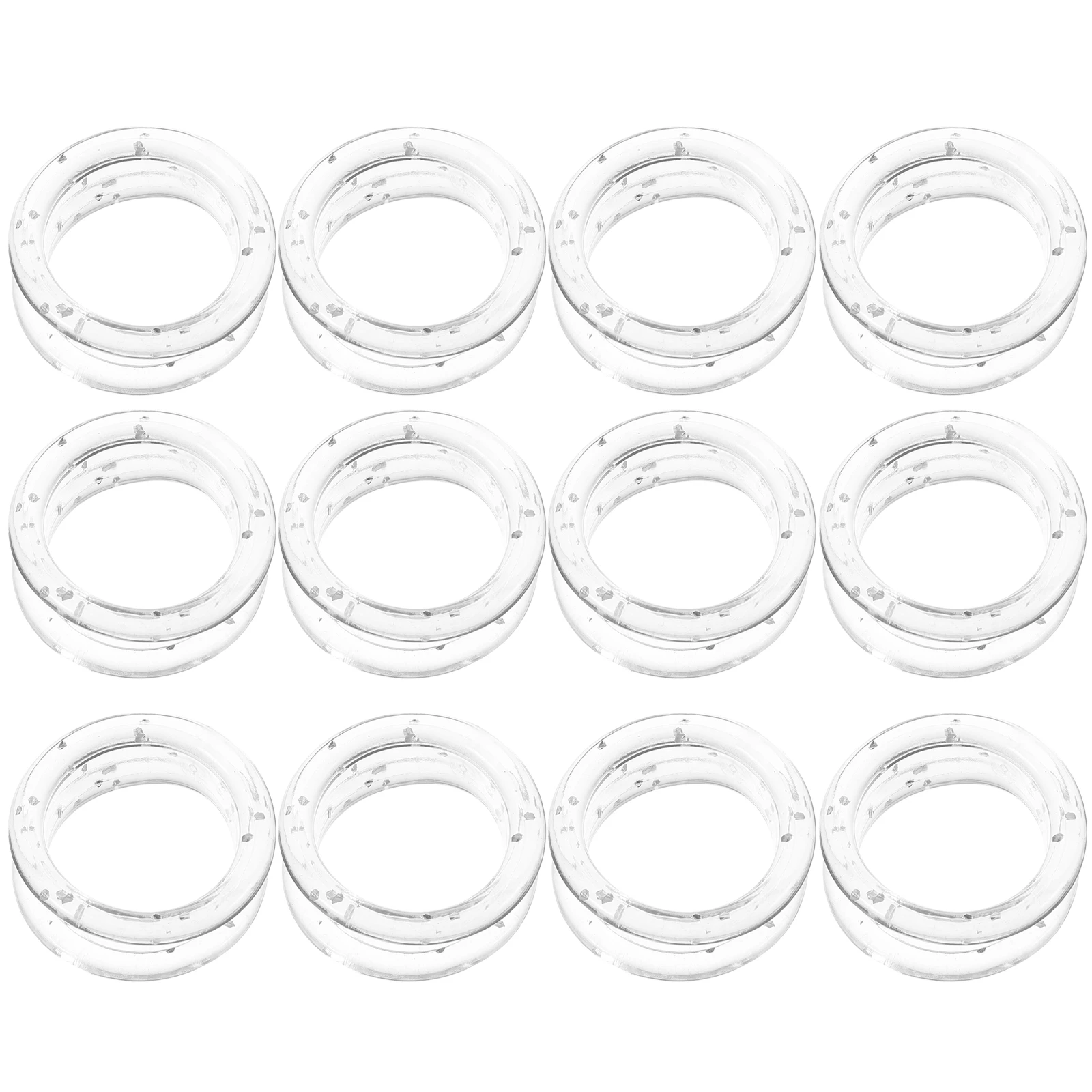 

12 Pcs Scissors Silicone Ring Dog Clippers for Grooming Silica Gel Finger Protection