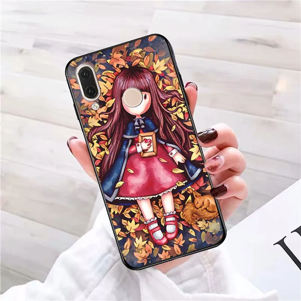 Cute Cartoon Girl Kid santoro_gorjuss Phone Case For Redmi 5 6 7 8 9 10 plus pro 6 7 8 9 A GO K20 K30 K40 pro plus F3 Fundas