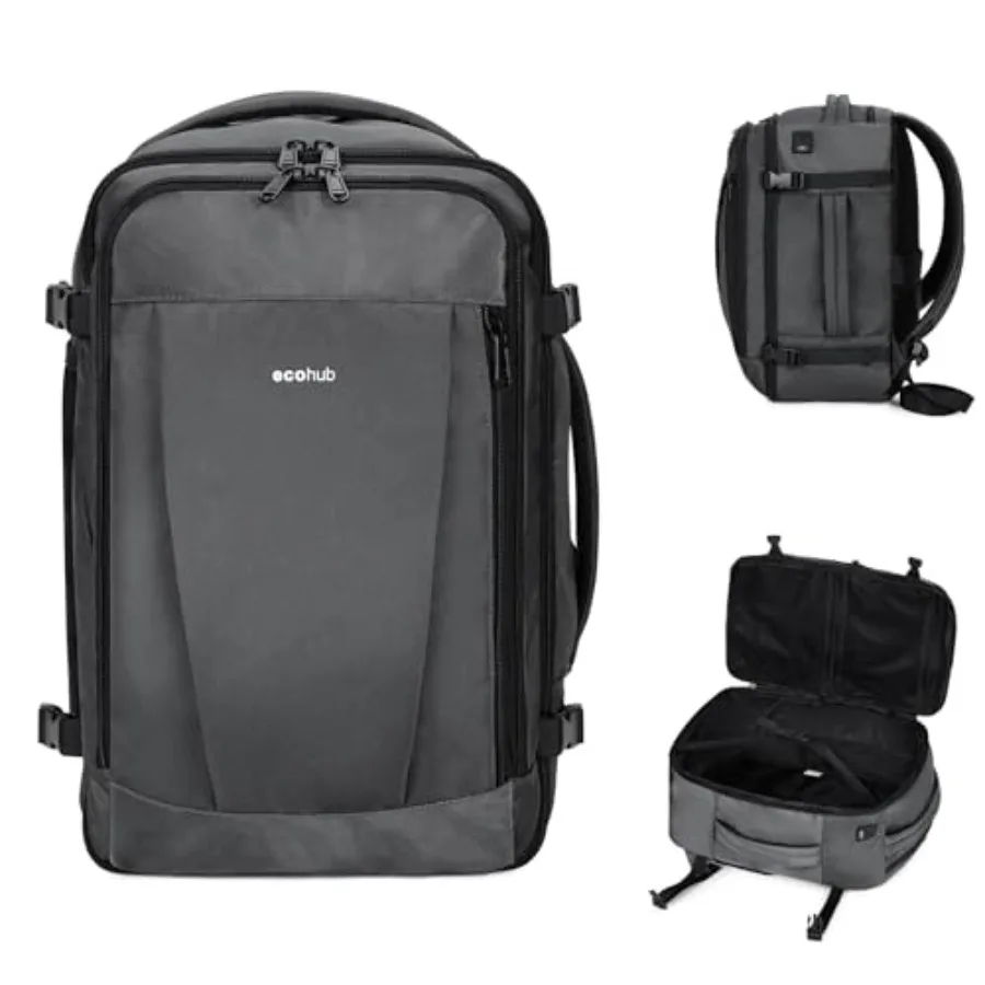 

Рюкзак для путешествий 18x14x8, сумка для личных вещей Spirit Airlines, ручная кладь, 13 карманов, большой повседневный рюкзак для мужчин, для авиаперелетов