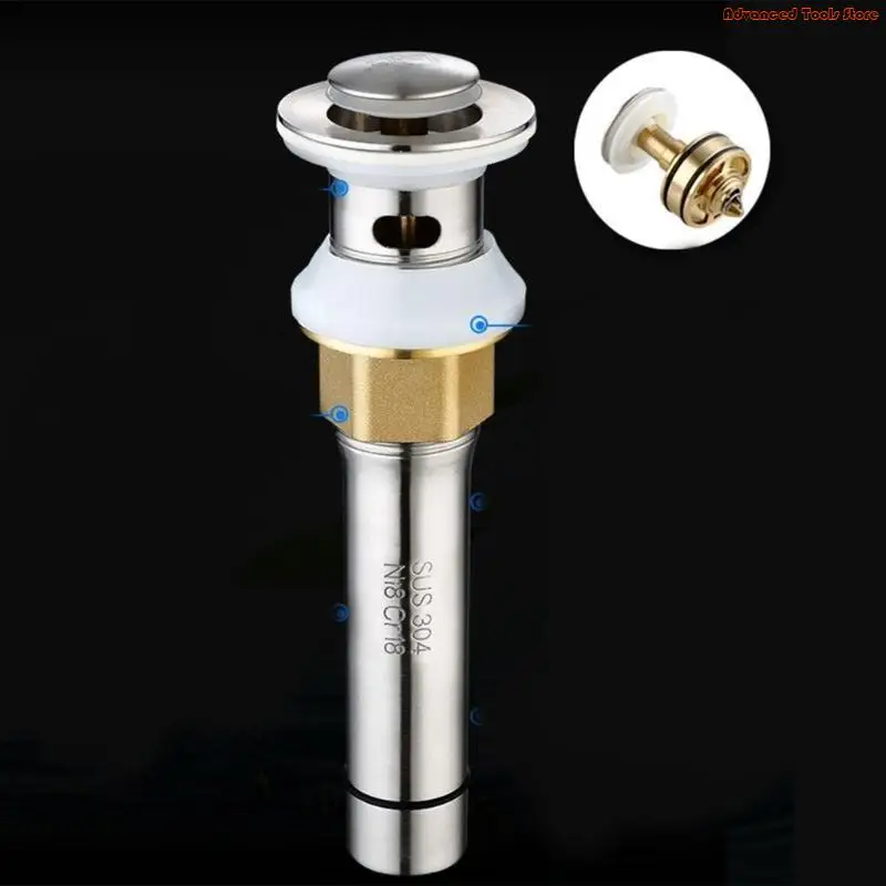 

Sink Basins Spring Plug Bounce Valves Sink Drain Clicks Clacks Plug Bolts Spring W91B