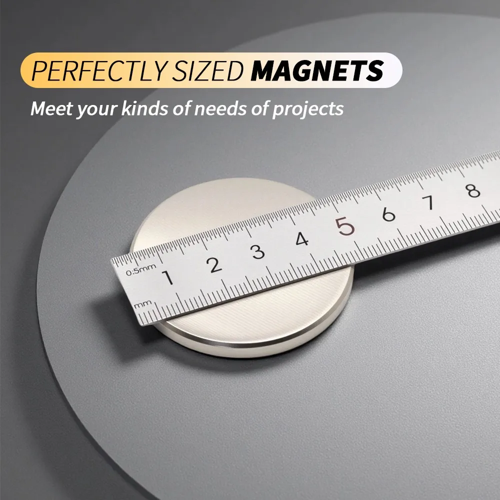 50X5MM imans مغناطيس الثلاجة المستديرة للمكتب السبورة أدوات مناسبة مكان العمل المنزلي، إلخ 50*5