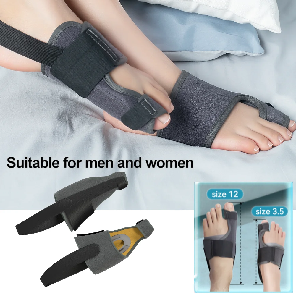 

1 Pair Adjustable Bunion Corrector Bunion Fix Splint Feet Pain Relief Orthopedic Toe Straightener Bunions Correction For Foot