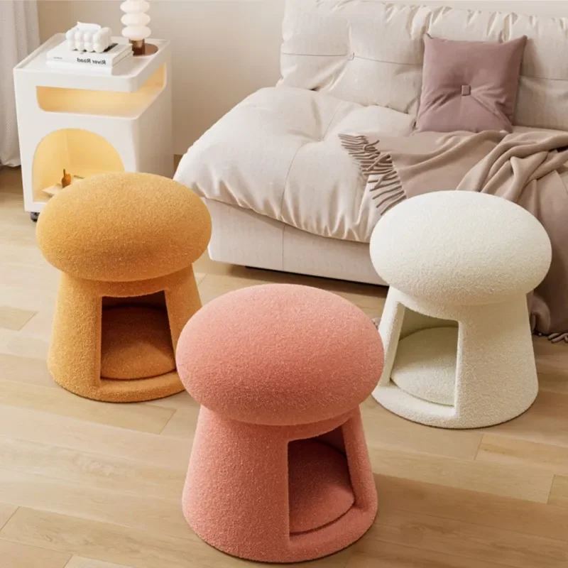 Cat Nest Shoe Changing Stool Low Stool Entrance Foyer Storage Stool Entrance Shoe Wearing Stool Furniture For The Living Room