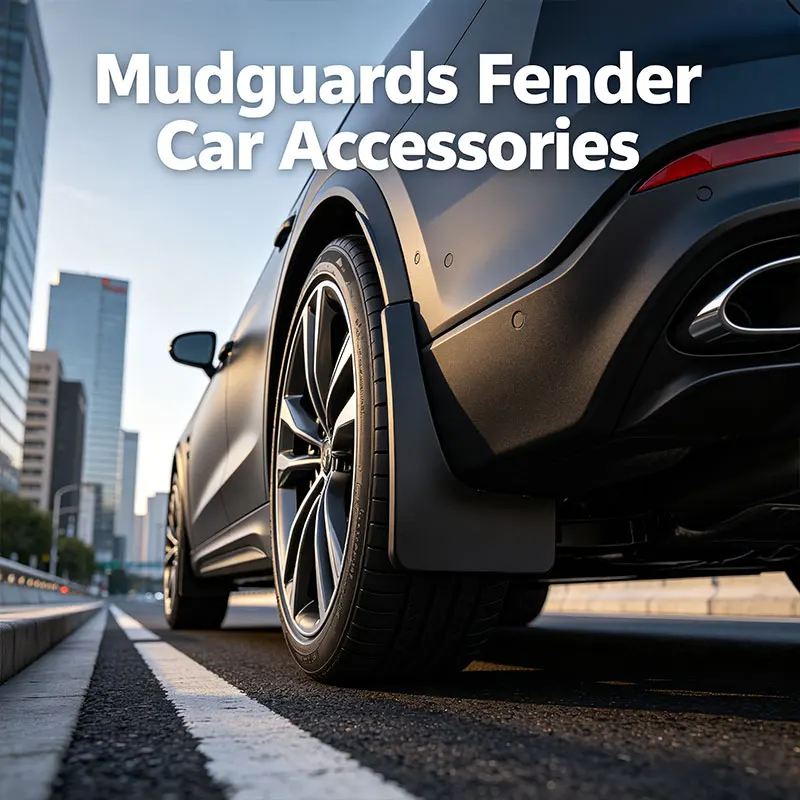 FOR VW Volkswagen Sagitar S 2026 Mud Flaps Splash Guards Car Accessories Black ABS Set of 4 Pieces for Fender Mudguard