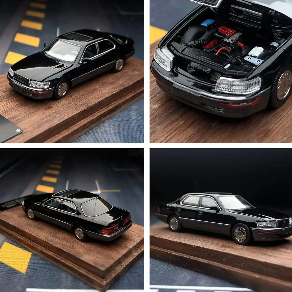 

In theBoxToys Store FW 1:64 LS400 XF10 UCF10 Sedan Sports Model Diecast Metal Car