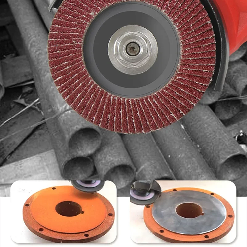 1Pc Flap Discs 100Mm 4Inch Schuurpapier Schuurschijven Slijpen Schuren Polijstwielen Voor Haakse Slijper