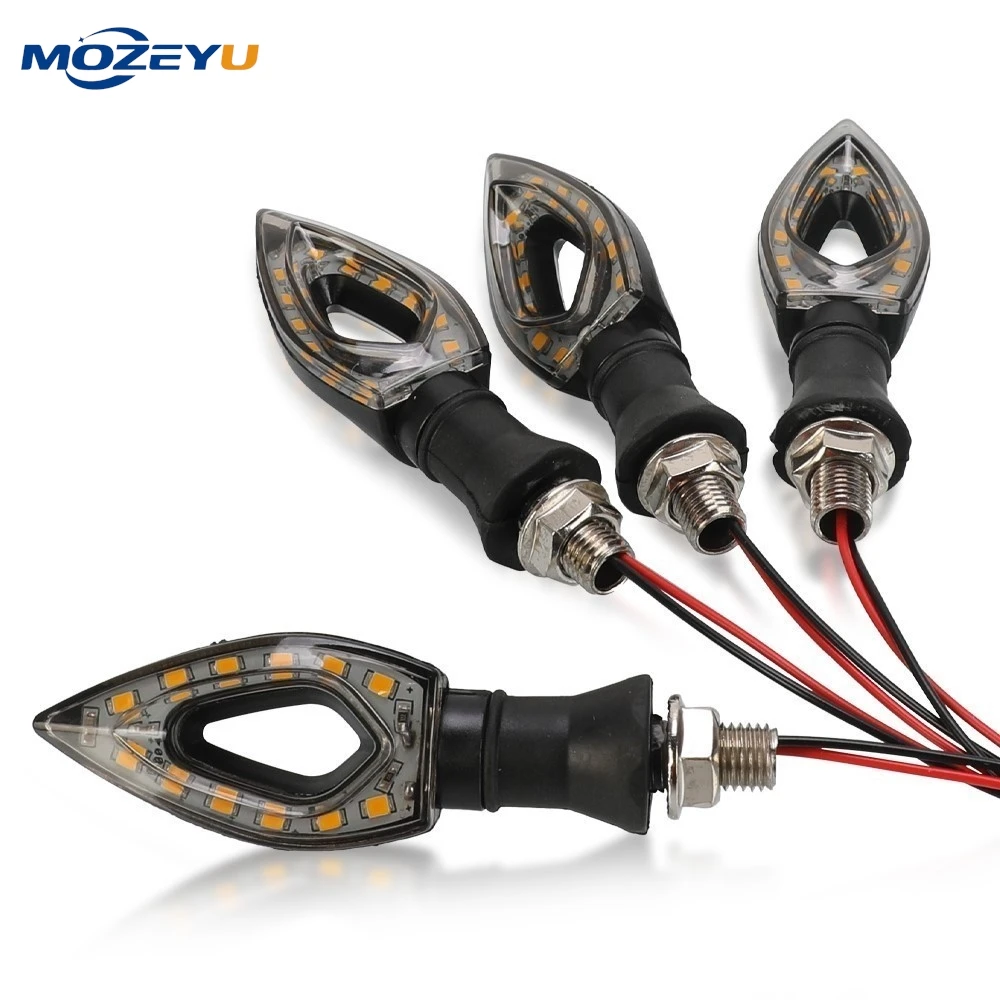 Motorcycle Turn Signal Indicator Light Plastic LED Light For Yamaha YZF R6 R3 R25 1999 - 2018 2010 2011 2012 2013 2014 2015 2016 view 3