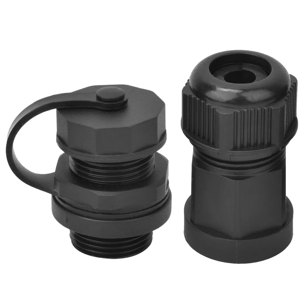 RJ45 Female Connector RJ45 Extension Cable Connector IP67 Waterproof RJ45 Female Connector CAT5/6 Network Cable Socket Connector