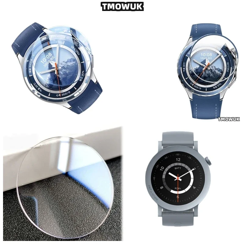 

For OPPO Watch X2 For CMF Watch Pro 2 Tempered Glass Screen Protector Anti - Scratch HD Ultra - Thin 9H Hardness