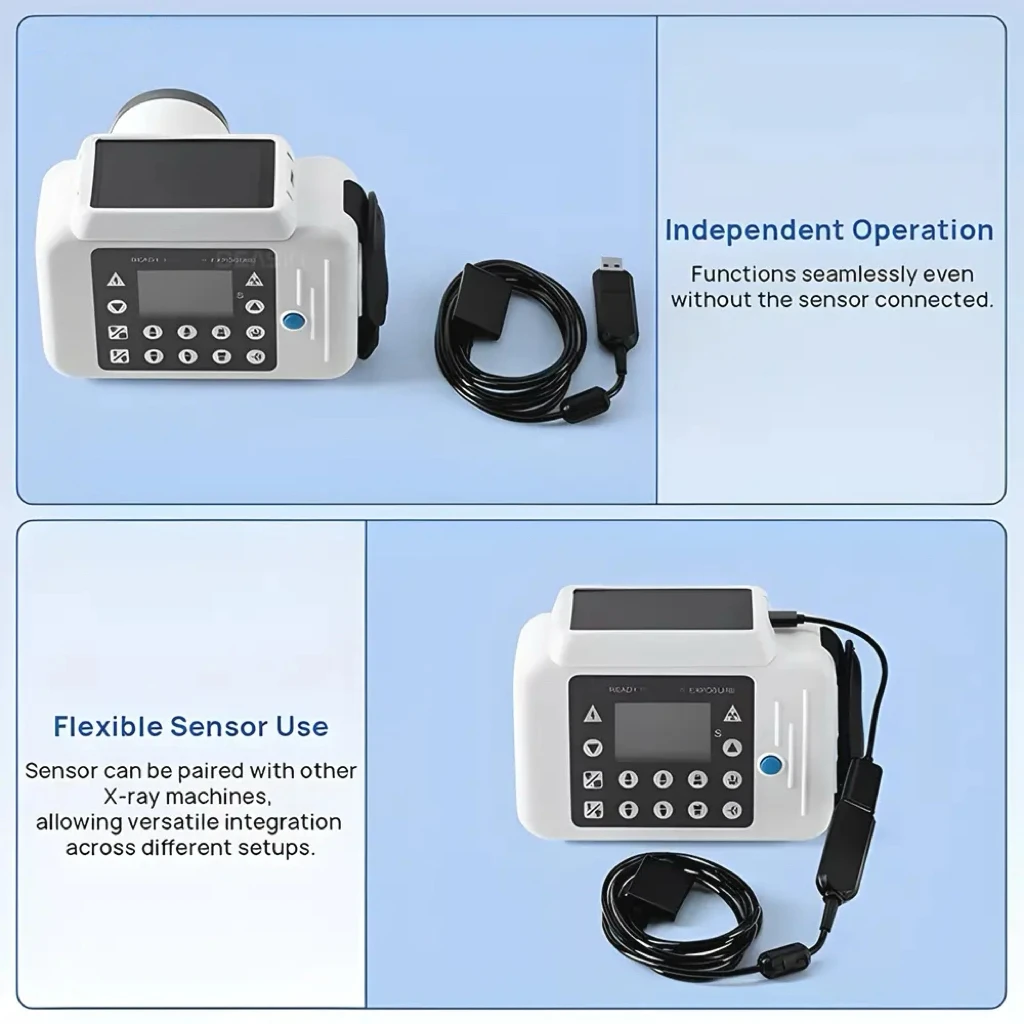 Portable Dental  with Instant LCD Image Display and Built-in Sensor Electric Power Source Made of Plastic