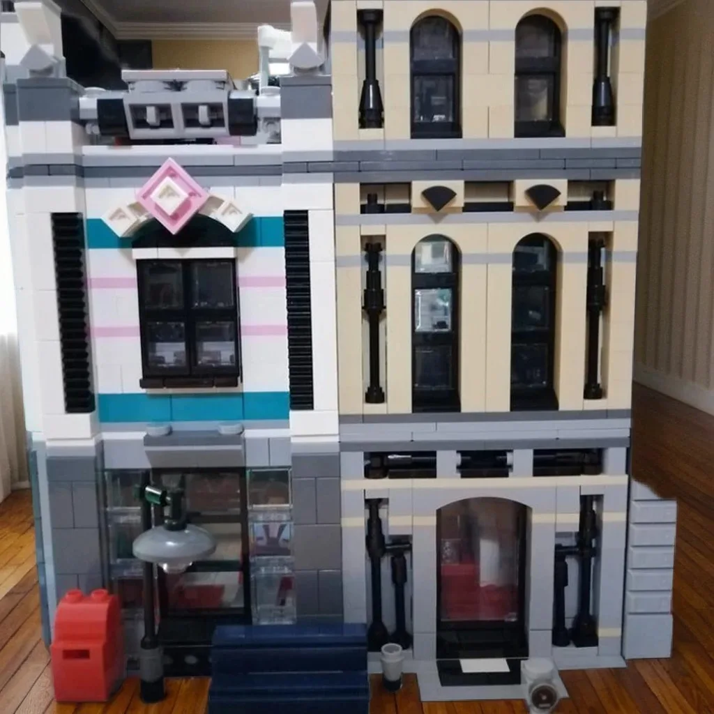 

2220 Pcs Modular Internet Cafe Downtown Gaming Hub Custom MOC diy Education Model Building Blocks Birthday Toys Gift
