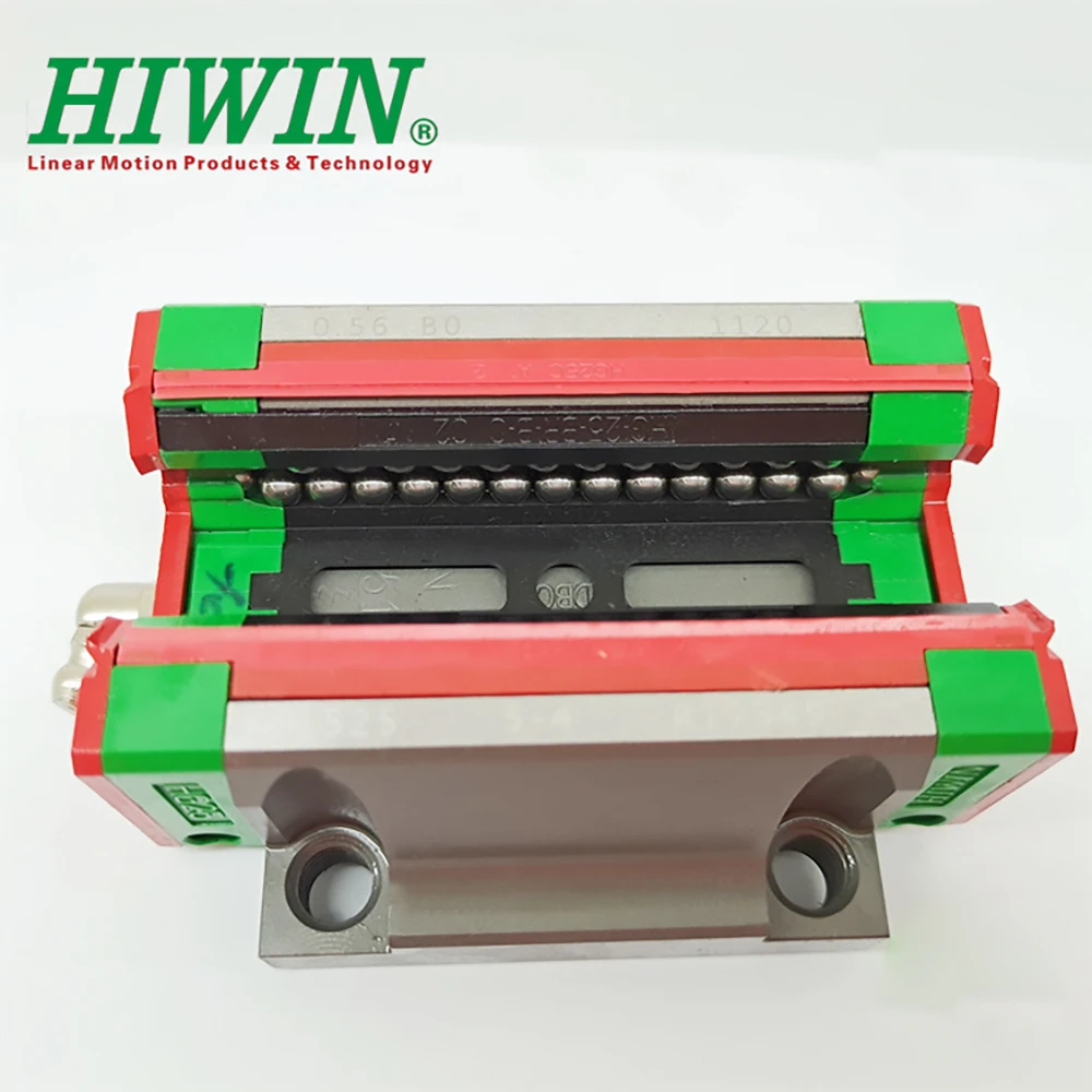 New HIWIN Original HGW25 HGW25CC Linear Guide Rail With Slider High Precision Linear Guide100-400mm +1Pcs Slider 3D Printer CNC