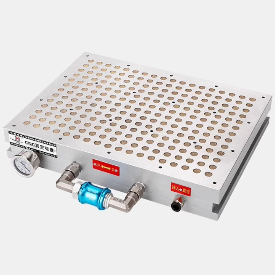CNC multi-point vacuum suction cup without sealing strip processing, no need for sealing strip intelligent adsorption platform
