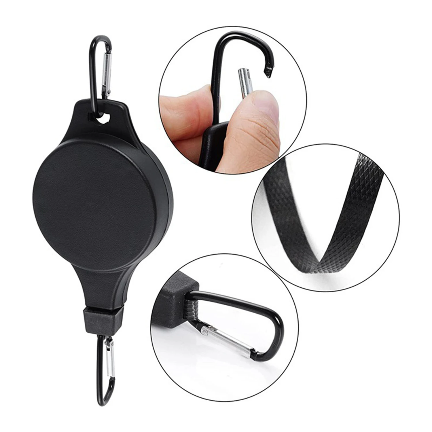 1/5pcs Plant Hook Pulley Retractable Plant Hanger Easy Reach Hanging Flower Basket For Garden Baskets Pots and Birds Feeder