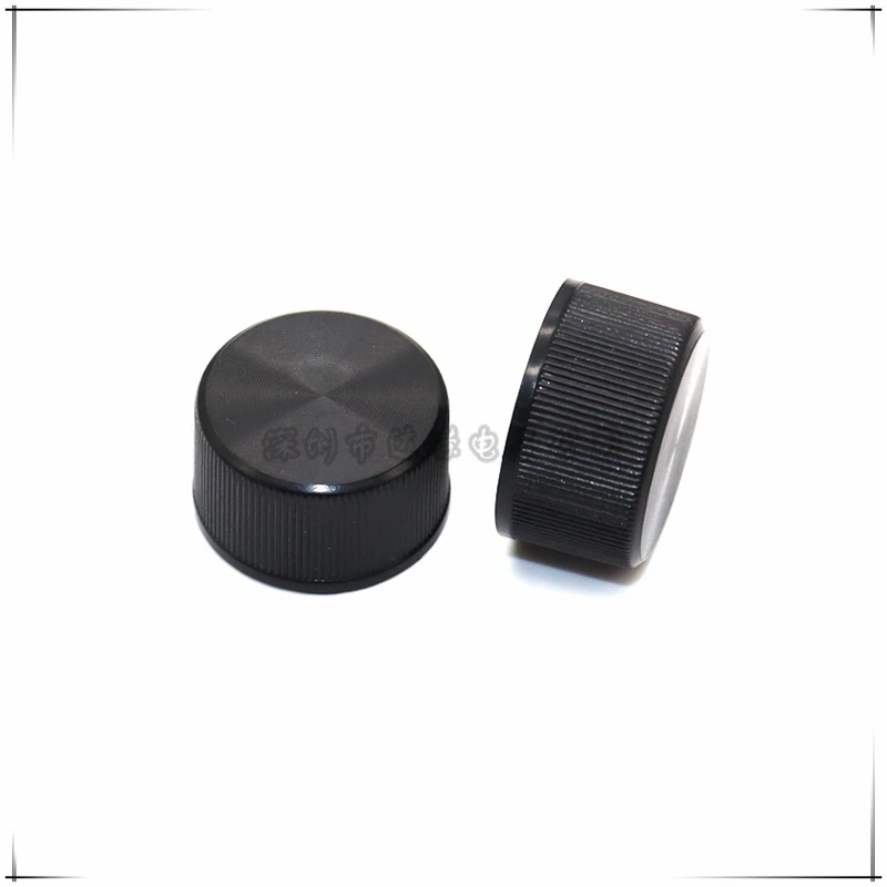 10PCS 20*10MM Swirl marks Plastic Knob no indication Knob Potentiometer Encoder Knob D-Shaped Inner Hole 6mm