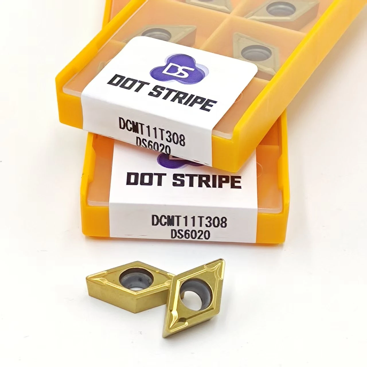 Токарный инструмент DCMT070204 DCMT070208 DCMT11T304 DCMT11T308 VP15TF UE6020 US735, токарный инструмент DCMT 070204/070208, пластины из твердого сплава
