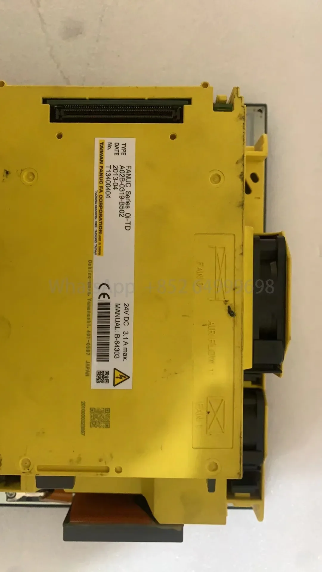 USED A02B-0319-B502 Second hand OI-TD Configuration: Main board A20B-8201-0083 Axis card A20B-3300-0765 Memory ：A20B-3900-0302