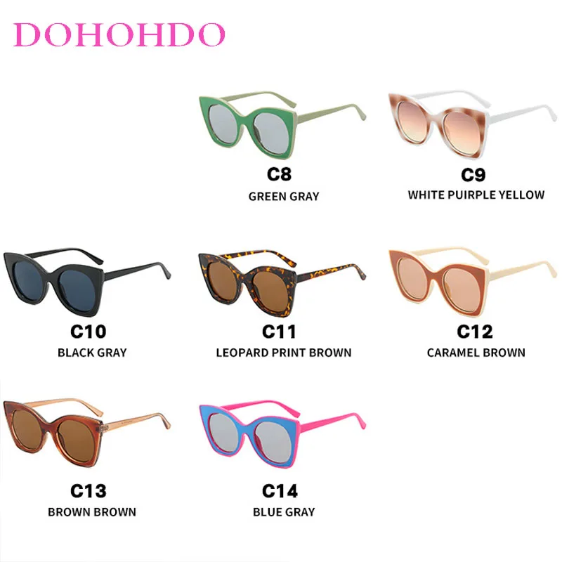 Lunettes de soleil tendance Y2K œil de chat pour femmes et hommes, marque de luxe, pour Sports de plein air, voyage, UV400 Lentes