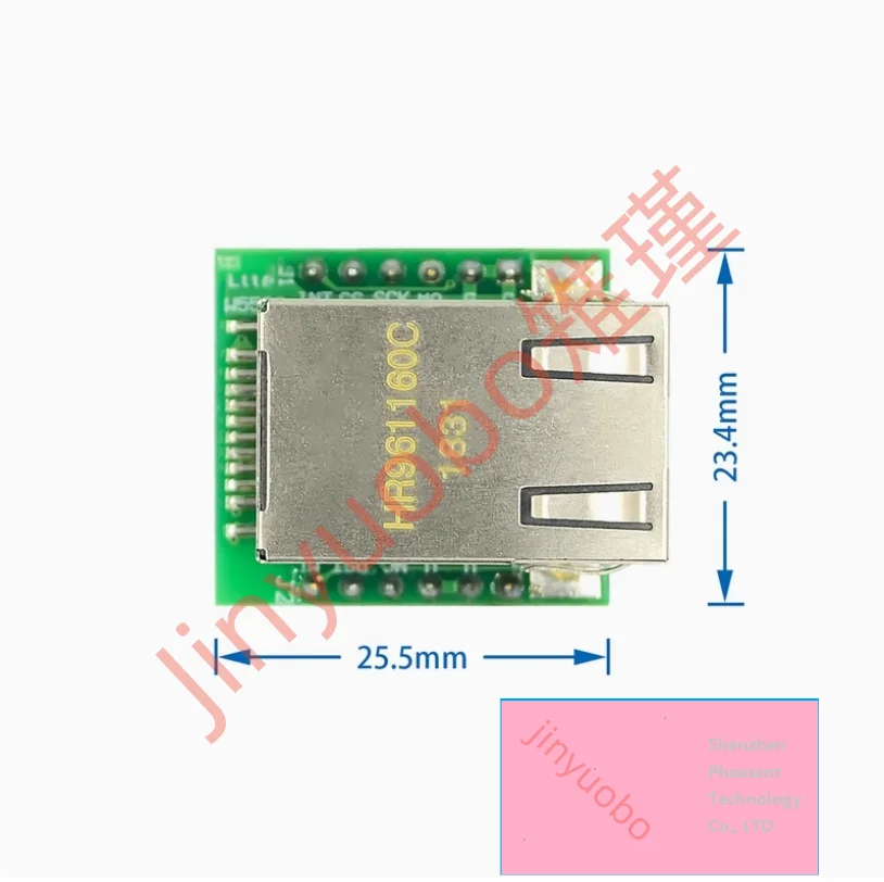 1Piece The W5500 TCP/IP Ethernet module is compatible with the WIZ820IO network interface