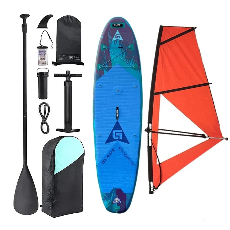 

Water Sports Portable Race Touring Wing Surf Kite Surfboard Inflatable SUP Wind Surf Board
