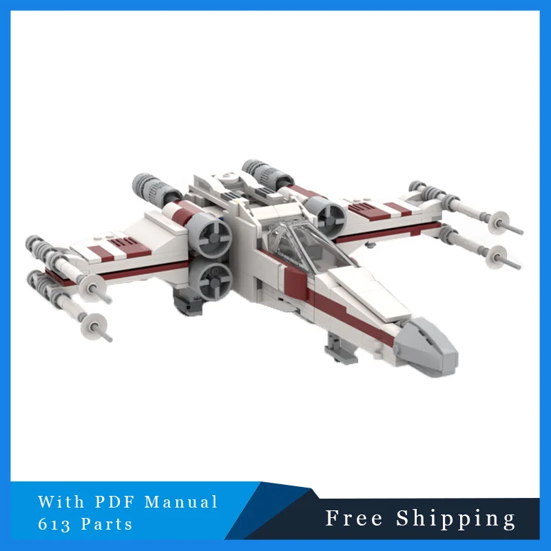 

Hot Selling 613 PCS Star Battle Series Cool Airplane Building Blocks Creative Bricks Model Children Assembly Display Toy Gifts