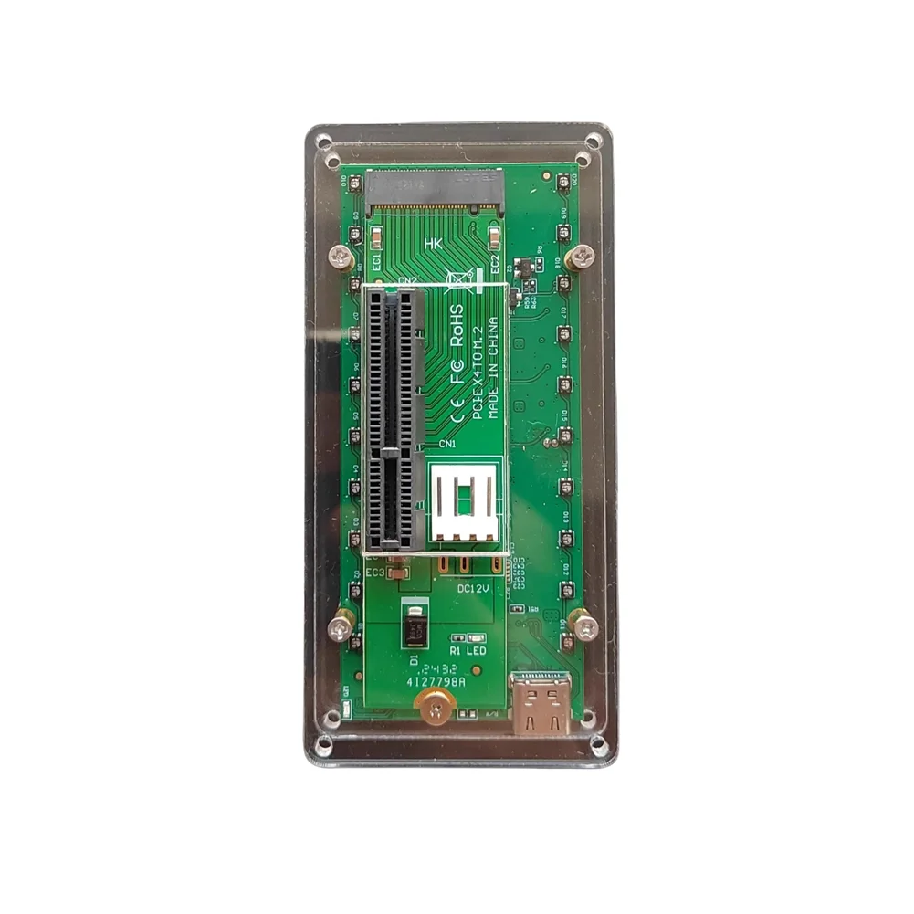 2025 جديد USB4 إلى PCIe متوافق مع Thunderbolt 4/3 Asm2464 التحكم الرئيسي 40Gbps EGPU كارت الصوت DMA بطاقة الحصول على
