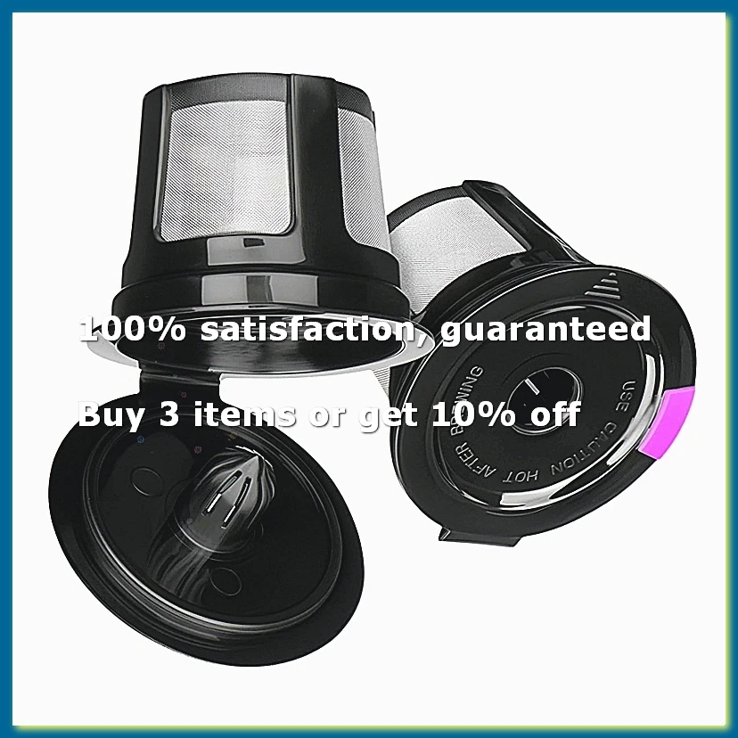 ●Reusable K Cups for K Mini, K Elite, K Classic, K Compact, K Latte, K Select and All 2.0 & 1.0 Coffee Makers 2PCS