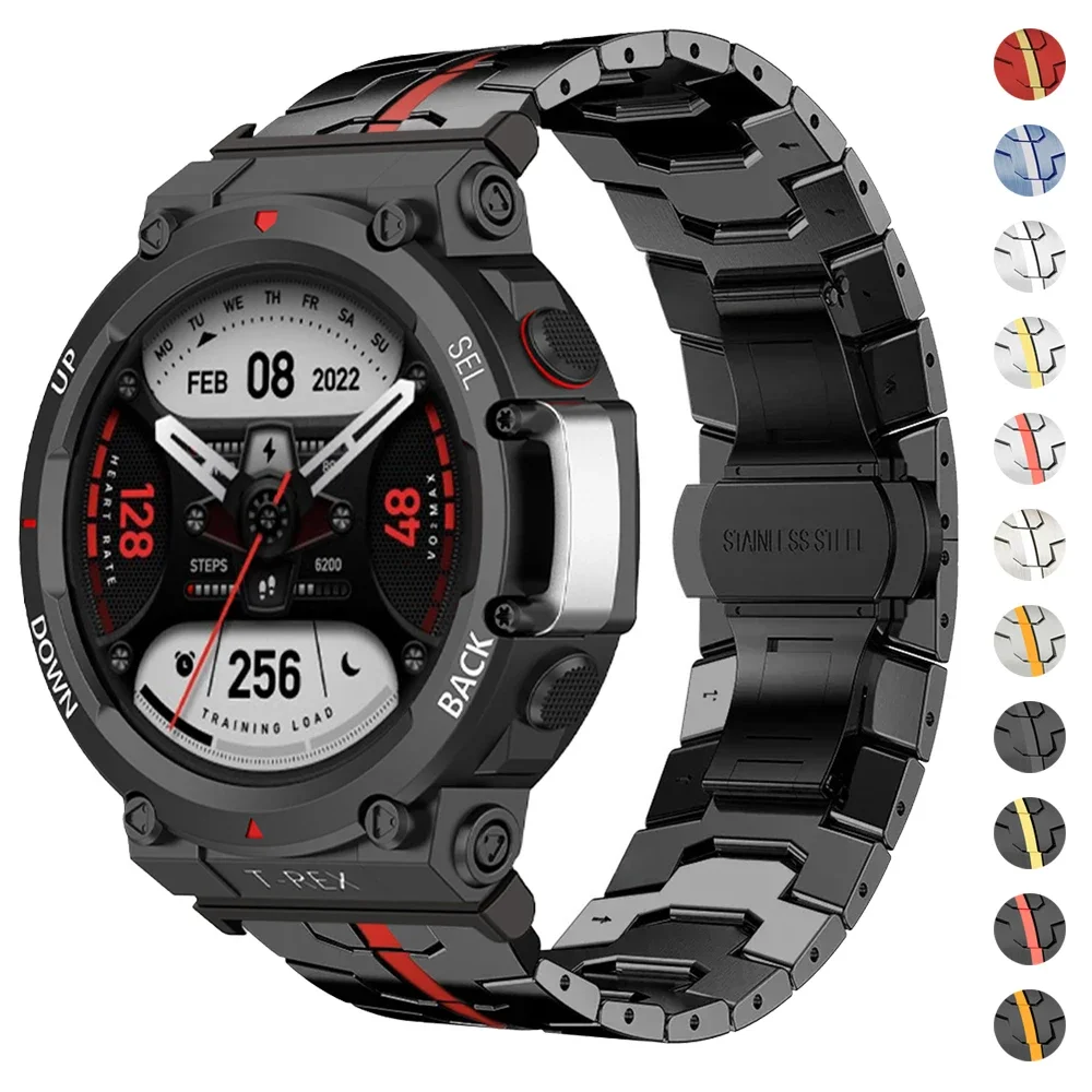 pulseira-de-relogio-para-amazfit-t-rex-3-metal-aco-inoxidavel-pulseira-ajustavel-para-amazfit-t-rex-3-pulseira-masculina-substituivel