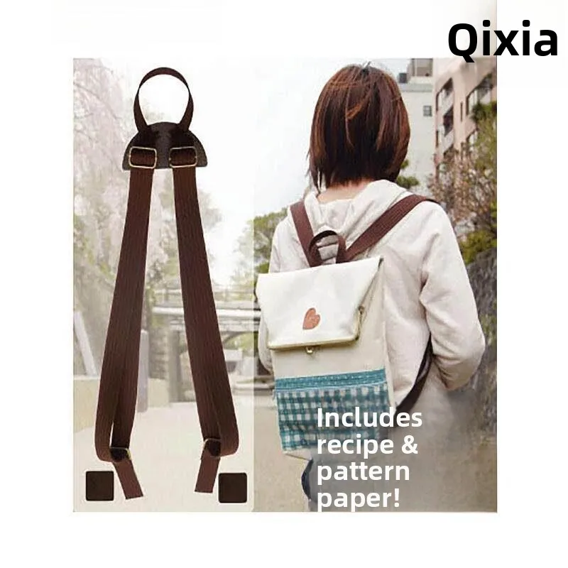 Adjustable Nylon Bookbag Straps Replacement Canvas Double Shoulder Fixed Belt Accessories DIY Universal Bag Parts And Accesso...