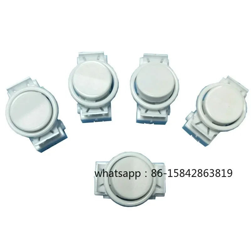 250V 0.5A Lamp Push Button SwitchR Round Rocker Switches for Table Lamp Ceiling Lights and Electrical Appliance OJ-336, 6-Pack,