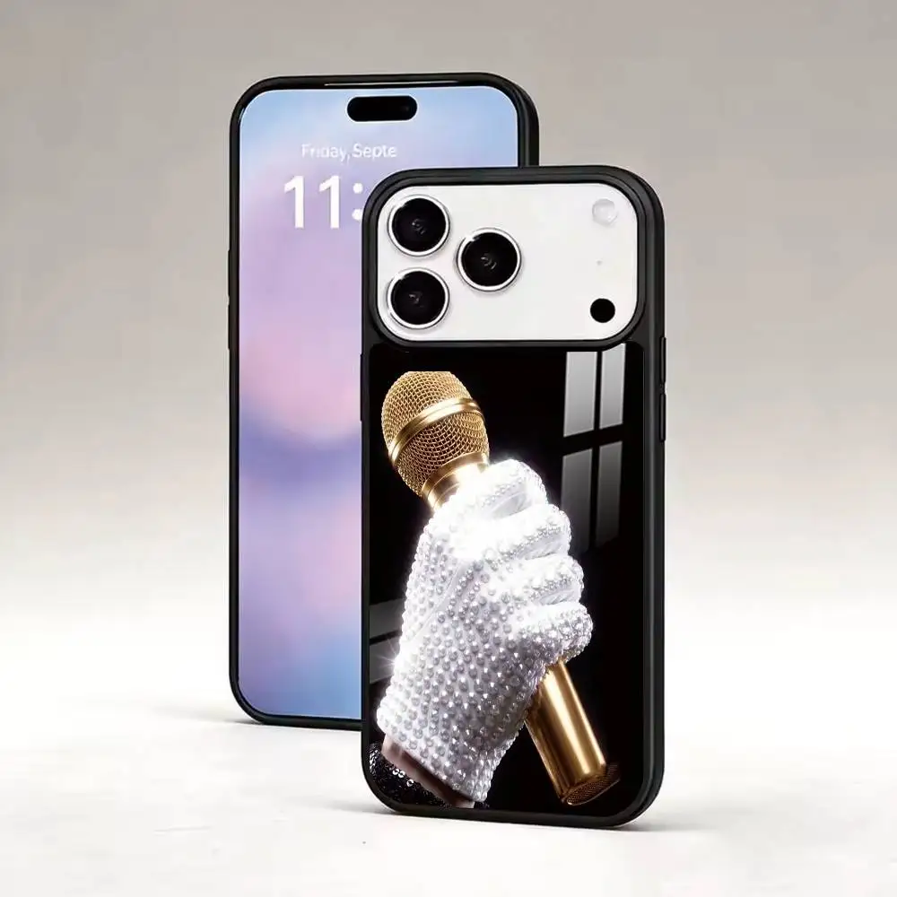 King of Pop Michael J-Jackson Phone Case For iPhone17,16,15,14,13,12,11 Plus,Pro Magnetic Supports Magnetic Wireless Charging