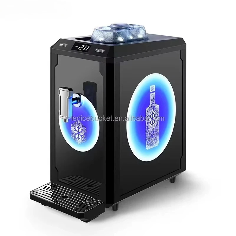 Red Wine Cooler and Wine Beverage Fridge Wine Chiller Dispenser for Single Bottle Liquor Beverage Cooling Machine