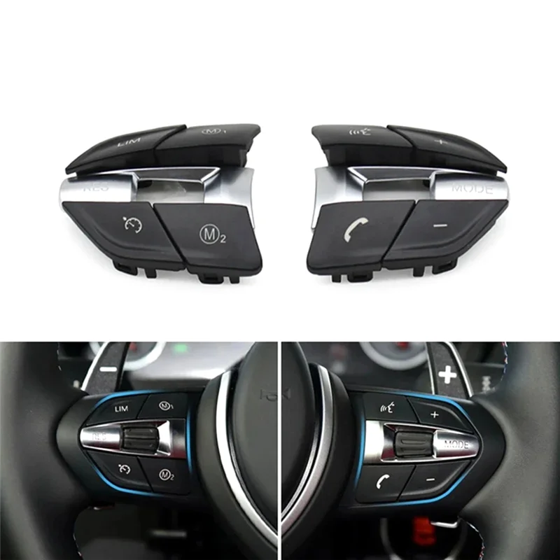 

Classy-Car Steering Wheel Button For BMW F10 F11 F30 F31 F34 F01 F02 F07 F06 F12 F25 F26 F15 F16 M2 M3 M4