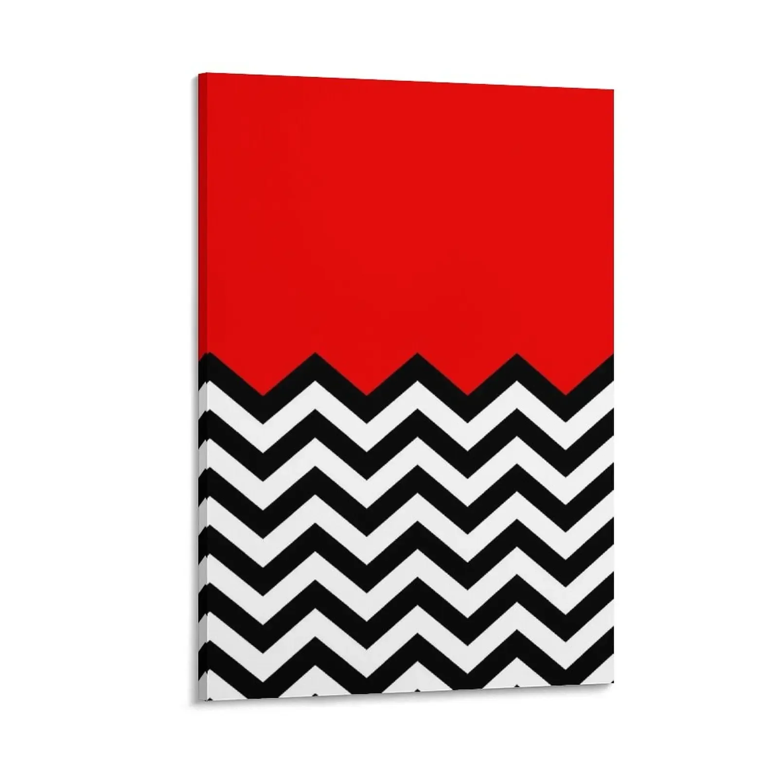 

Twin Peaks - Black Lodge Pattern Canvas Painting cute room decor Decoration for bedroom room decors aesthetic