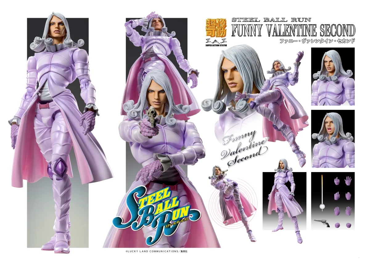 Chobitsu Kōdō JoJo's Bizarre Adventure Chobitsu Kōdō JOJO Julius Caesar Zeppeli Toki Funny Valentine Mobile Figurenmodell