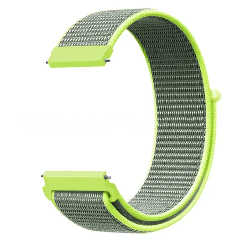 20/22 مللي متر النايلون حلقة حزام ل Amazfit التوازن Smartwatch استبدال سوار الرياضة حزام الساعات كوريا ل Amazfit التوازن حزام الساعات