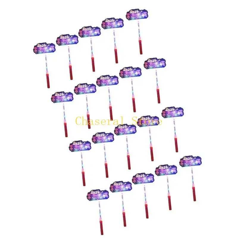 E7CE Snake Wand 2025 Photo Props Fun Wand Party Glowing Karaoke Party Flashing Light up for Christmas Stage