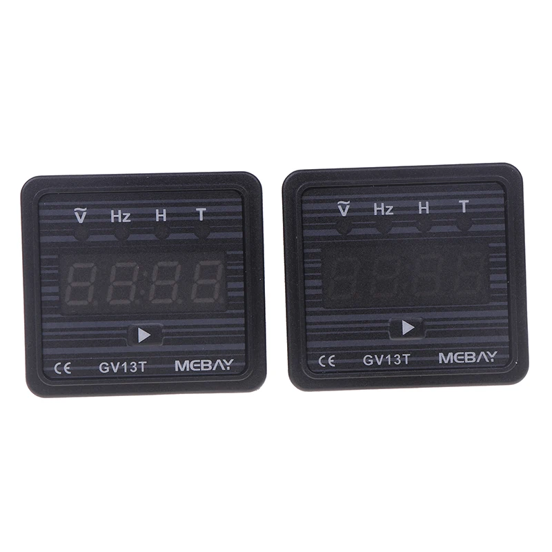 GV13T Diesel Generator Digital Display Instrument Voltmeter Frequency Hour Test Panel Meter AC220V AC380V