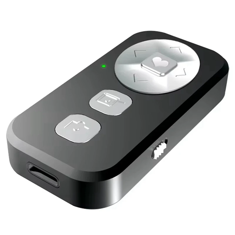 

Для Tiktok Mobile с автоспуском и функцией зума, пульт дистанционного управления Bluetooth, переворачивание страниц, любит, короткое видео с автоспуском