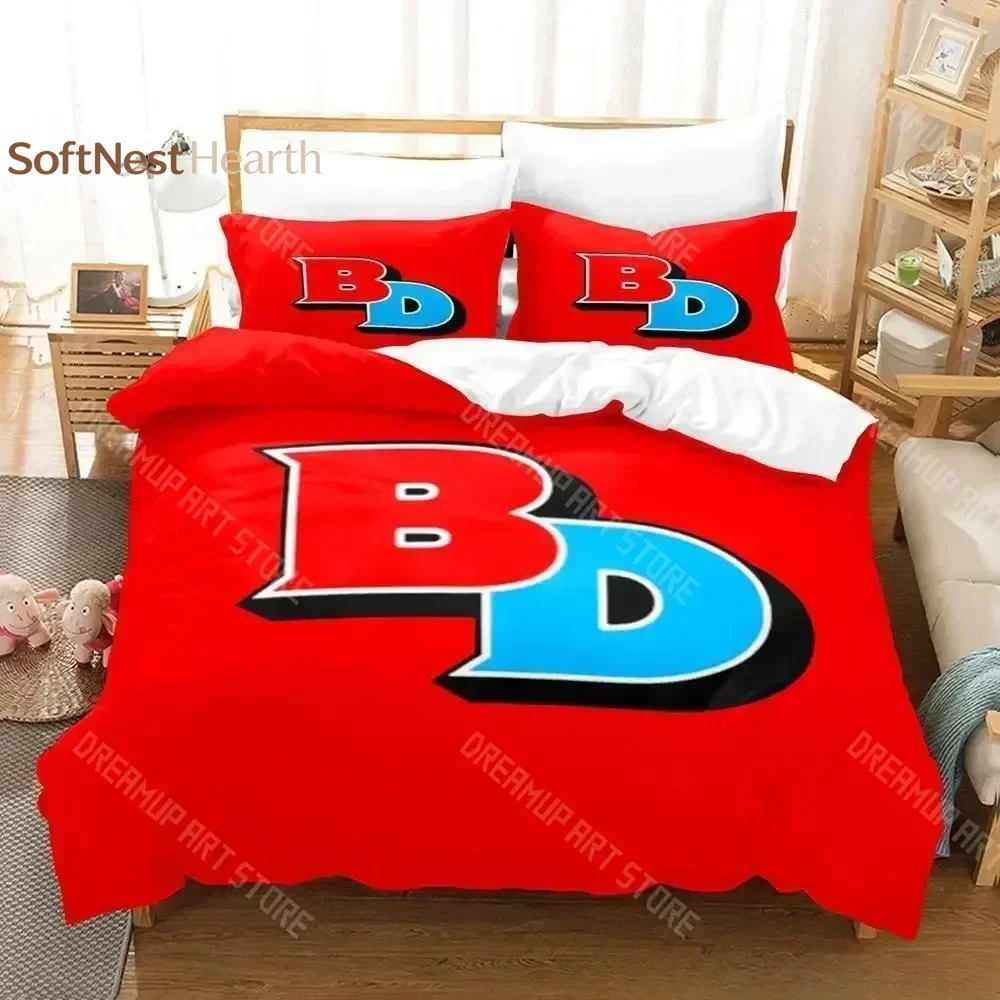 2026 3D Print Buddy Daddies Bedding Set Single Twin Full Queen King Size Bed Set Adult Kid Bedroom Duvet Cover Sets