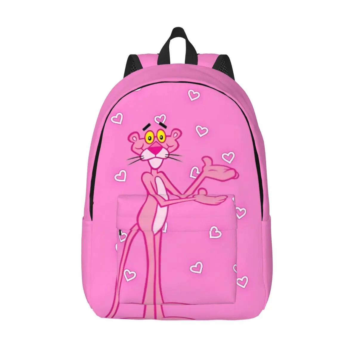 Pink Panther Cute Cartoon Backpack for Boy Girl Kids Student School Bookbag Daypack Kindergarten Primary Bag Travel